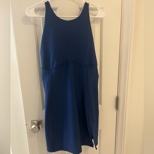 Abercrombie & Fitch Sculptlux High-Neck Corset Mini Dress